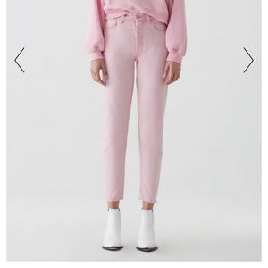 Agolde Jamie high rise in Potion